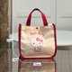 thumbnail image 3 of Sanrio-bolsos y monederos portátiles de Hello Kitty, bolsa de cosméticos con melodía, estuche de maquillaje Kawaii, caja de almuerzo, bolso organizador, 3 of 4