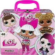 L.O.L. Surprise! 48-Piece Puzzle in Tin With Handle