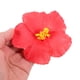 thumbnail image 2 of 10 piezas de flores de hibisco, hermosa decoración, cabeza de flor artificial, flores hawaianas para bricolaje, flores para boda, fiesta hawaiana Luau, 2 of 7
