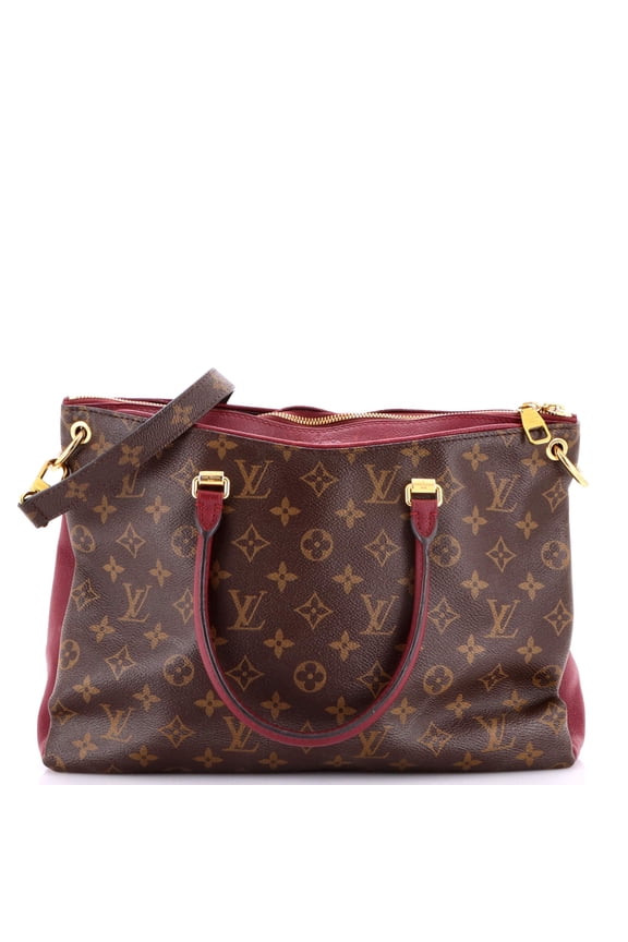 Pre-Owned Pallas Tote Monogram Canvas with Leather By Rebag
