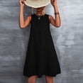 thumbnail image 1 of Vestido Casual Con Gradas,Vestido Con Gradas De Cuello Redondo Vestido Con Gradas Sin Mangas Vestido Con Gradas Acabado De Lujo, 1 of 6