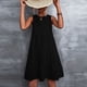 thumbnail image 2 of Vestido elegante con capas, vestido con cuello redondo con capas, vestido sin mangas con capas, vestido con capas de uso conveniente, 2 of 6