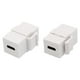 thumbnail image 5 of USB 3.1 Tipo C Keystone A Jack Acoplador Inserta Puerto Enchufe () Blanco, 5 of 6