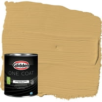Glidden One Coat Interior Paint and Primer, More Maple / Beige, 1-Quart, Eggshell