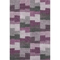 thumbnail image 2 of Addison Rugs Mayfield Washable Transitional Geometric Merlot Rectangle Rug, 8' x 10', 2 of 6
