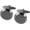 Black, variant on Cufflinks for Men Classic Wedding Business Shirt Cuff Links Set Gifts with Box