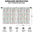 thumbnail image 2 of Blackout Kids Curtains,Pioneer Flower Childrens Insulated Curtains Set Of 2,Bedroom Essentials,Toddler Room Decor 52x63in(132x160cm), 2 of 4