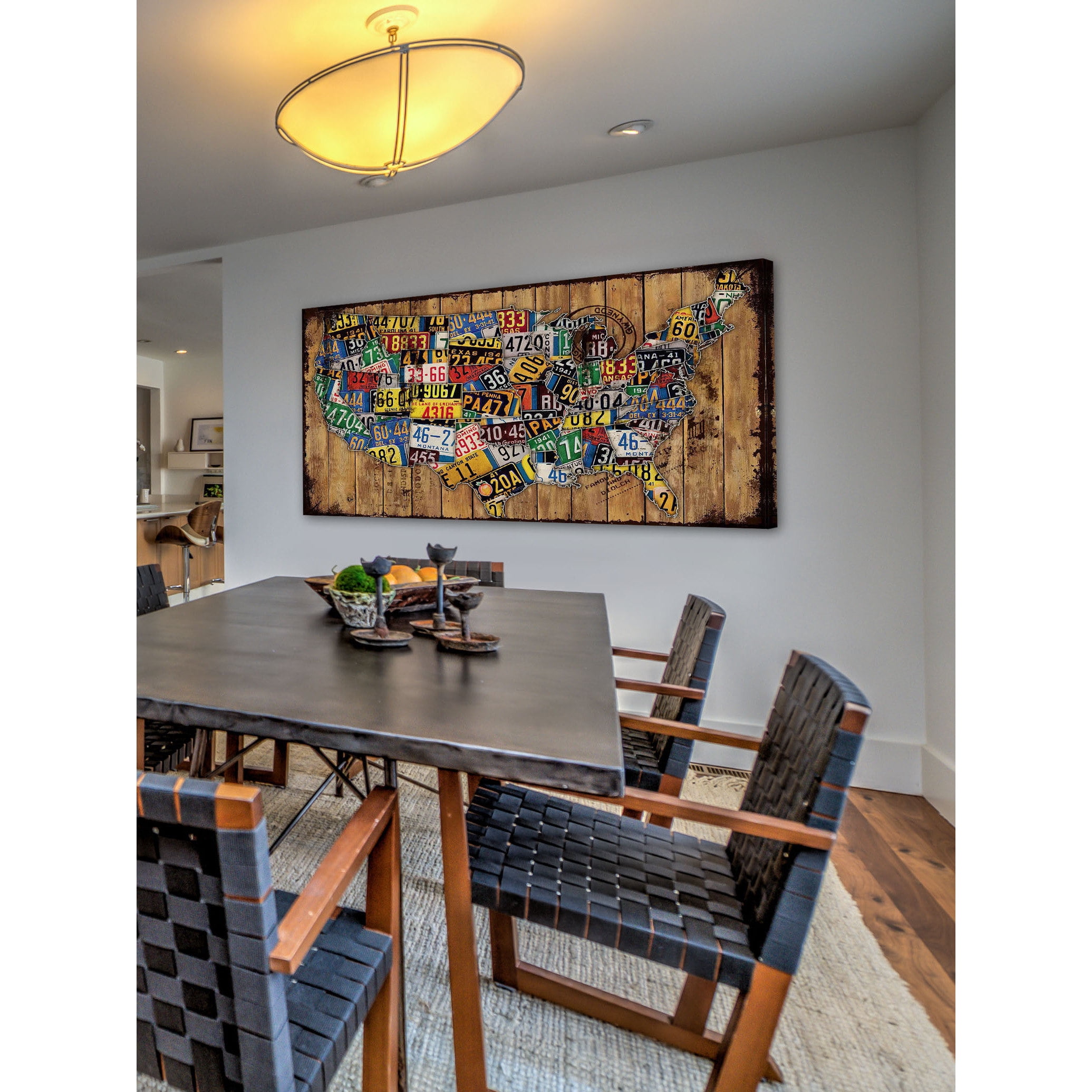Marmont Hill Inc Marmont Hill - Classic Plates Painting Print on Canvas