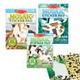 thumbnail image 5 of Melissa & Doug Mosaic Sticker Pad Bundle Play Set 3-Pack: Safari, Ocean and Nature - 12 Scenes each, 5 of 10