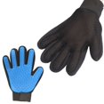 thumbnail image 5 of Brush Glove For Animals - Fur care Dog Cat Pets Left blue, 5 of 5