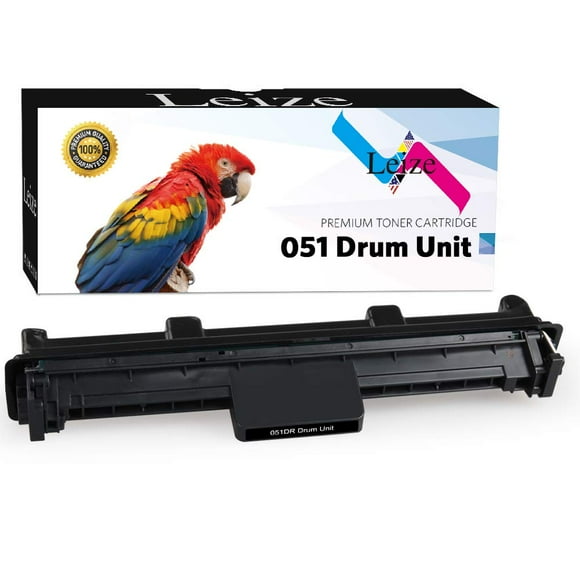 Leize Unité de Tambour Compatible 051 Remplacement pour Canon 051 2170C001 Utilisation du Tambour pour Imprimante Laser imageCLASS LBP162dw MF264dw MF267dw MF269dw LBP160 MF260 Série - 1 Pack Noir (23 000 Pages)