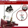 thumbnail image 1 of American Shifter  C6 Shifter Kit Chrome 23 in. Swan E Brake Trim Kit Dipstick for F5851, 1 of 1
