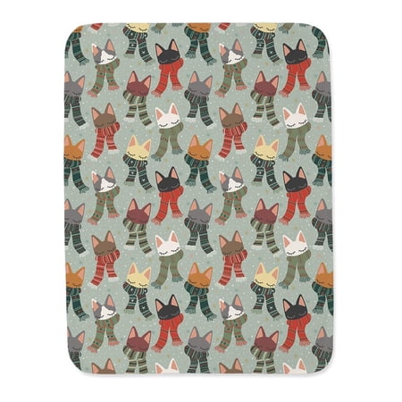 Kittens And Scarfs Blanket -Image by Shutterstock,