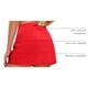 thumbnail image 4 of Falda CRZ YOGA de tenis en línea A de tiro alto roja M, 4 of 6