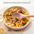 thumbnail image 6 of Astercook Silicone Cooking Utensils Set, 38 PCS Kitchen Utensils Set for 446°F Heat Resistant, Food Grade Utensil Sets with Wooden Handle, Kitchen Gadgets for Nonstick Cookware BPA Free (Pink), 6 of 9