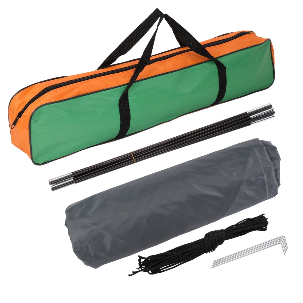 1-Person Waterproof Tent with Instant Setup and Ventilation, Lightweight Small Camping Tent with Carrying Bag, for Hiking, Orange