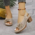thumbnail image 6 of Fukaraa Fish Mouth Sandals Women Orthopedic Arch Support Leather Wedge Platform, 6 of 9