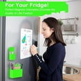 thumbnail image 6 of Magnetic Pen Holder,2 Pack Magnetic Dry Erase Marker Holder with Generous Compartments,Strong Magnet Storage Marker Pen Pencil Organizer for Refrigerator,Whiteboard,Locker Accessories, 6 of 10