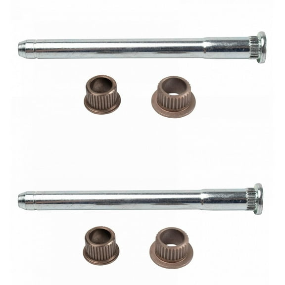 TRQ Front Rear Upper & Lower Door Hinge Pin Bushing Repair Kit for GM Truck SUV BDA80276