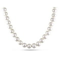 thumbnail image 1 of Miabella 9 - 10 MM Freshwater Cultured Pearl Strand with Sterling Silver Ball Clasp, 1 of 5