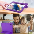 thumbnail image 4 of Funda para Galaxy Tab A8 10.5 X200 Agarradera Morada, 4 of 7