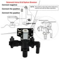 thumbnail image 4 of Solenoid Siphon Breaker Accessories Durable 9W for Marine Toilet Yacht RV Boat 12V, 4 of 8