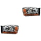 thumbnail image 1 of Par de Faros TYC 2006 A 2008 Dodge Fondo crom C/franja ámbar, 1 of 4
