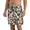 thumbnail image 2 of Logiee Dreamcatcher Print Mens Swim Trunks Quick Dry Board Shorts,Breathable Hawaii Beach Shorts Swimwear Bathing Suits-XX-Large, 2 of 6