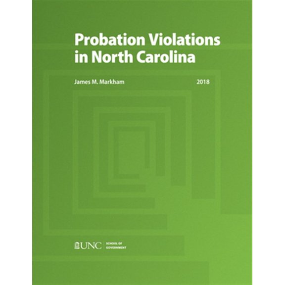 Pre-Owned Probation Violations in North Carolina, (Paperback)