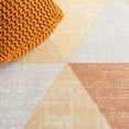 thumbnail image 5 of SAFAVIEH Phoenix Kaitlyn Geometric Area Rug, Grey/Rust, 8' x 10', 5 of 9
