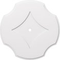 thumbnail image 1 of Ekena Millwork CMP40PL-02000 40 in. OD x 2 in. ID Square Percival Architectural Grade PVC Contemporary Ceiling Medallion, 1 of 1