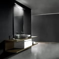 thumbnail image 2 of 3W LED bathroom mirror wall light adjustable 180° with stainless steel switch light 25cm white light, 2 of 4