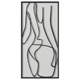 thumbnail image 2 of DOLITY 2x Female Body Figure Wall Art Prints Aesthetic Modern Line Drawing Pictures, 2 of 8