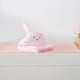 thumbnail image 3 of Toallita de microfibra ultra suave BABY INC Bunny rosa unitalla 0 a 4 años 90 x 75 cm, 3 of 3