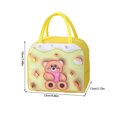 thumbnail image 3 of Danhjin Insulated Lunch Insulated Bag Lunch Box Portable Bag Convenient Bag Work Class Students Bring Rice Package Aluminum Foil Lunch Box Lunch Box, 3 of 6