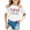 1-White454, variant on Kiijoy 100 Days Of School T-Shirt for Girls Letter Cute Short Sleeve T Shirt, Sizes 2-3
