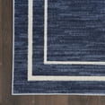 thumbnail image 5 of Nourison Essentials Indoor/Outdoor Navy/Ivory 5' x square Area Rug, (5 Square), 5 of 9