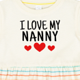thumbnail image 4 of Inktastic I Love My Nanny Girls Baby Dress, 4 of 5