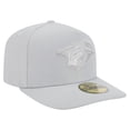 thumbnail image 3 of Men's New Era Gray Nashville Predators Color Pack A-Frame 59FIFTY Fitted Hat, 3 of 6