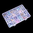 thumbnail image 5 of Agiferg Plastic 24 Slots Adjustable Jewelry Storage Box Case Craft Organizer Beads, 5 of 5