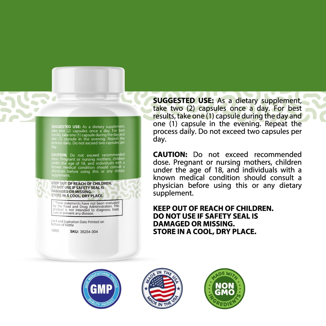 GI Revitalize -Digestive Support- 2 Bottles- 120 Capsules- Dr. Pelican