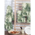thumbnail image 2 of Sage Green Ombre Kitchen Dish Towels for Drying Dishes Set of 2, Gradient Abstract Art Vintage Waffle Weave Microfiber Hand Tea Bathroom Towels Quick Dry & Absorbent Towel 15.7x23.6, 2 of 7