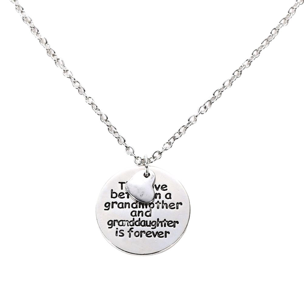 Granddaughter Is Forever Necklace 