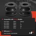 thumbnail image 2 of A-Premium 2 x Front Sway Bar Bushing Kit, Compatible with Nissan Altima 2019-2024, 2 of 5