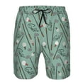 thumbnail image 3 of Honeii golf equipment Print Men's Casual Shorts with Drawstring,Swim Trunks Quick Dry Beach Shorts-X-Large, 3 of 6