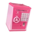 thumbnail image 2 of Kokiya Electronic Piggy Bank Electronic Money Bank with Password and s Money Pink, 2 of 9
