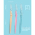 thumbnail image 3 of Dermaplane Razor, 60 Pcs Face Razors for Women and Men, Multipurpose Eyebrow Razor, Dermaplaning Tool for Face by MoHern, Multi-Color (60 Pcs), 3 of 10