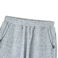 thumbnail image 6 of LYMAYTER Kids Unisex Casual Shorts Toddler Elastic Waist Button Shorts Boys Girls Summer Beachpants for 2-12 Years, 6 of 9