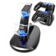 thumbnail image 4 of Estación de carga para mando de PS4, cargador USB dual, base de carga para mando de Playstation 4 y mando de PS4 Pro (negro), 4 of 7