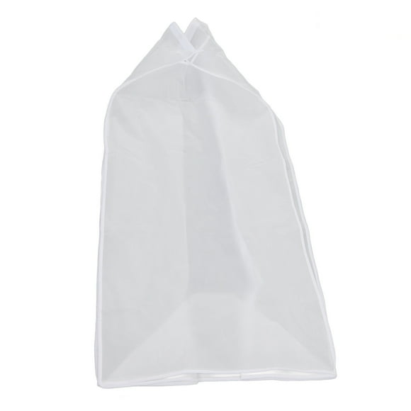 Clothing Cover Hangers, Hanging Garment Bags Foldable Transluscent Durable PEVA Waterproof Widened with Hook and for Basement